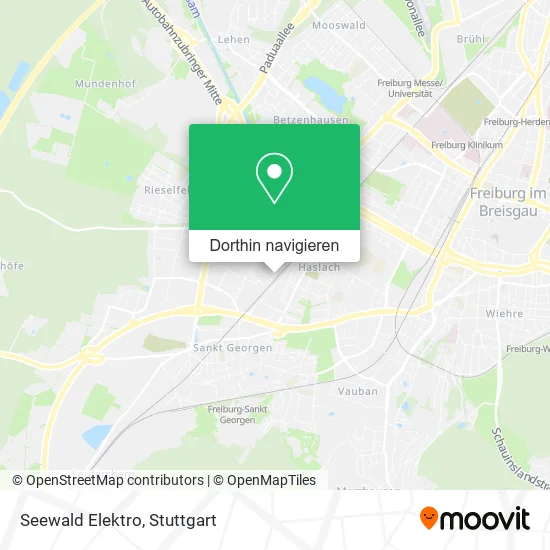 Seewald Elektro Karte