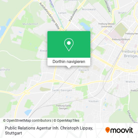Public Relations Agentur Inh. Christoph Lippay Karte