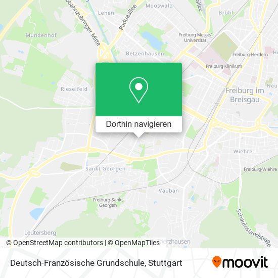 Deutsch-Französische Grundschule Karte