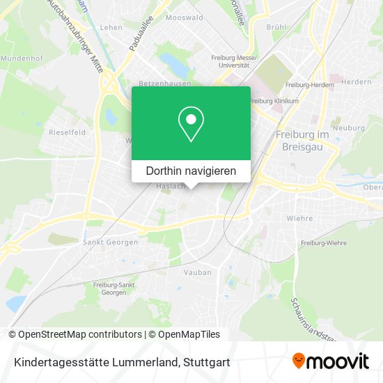 Kindertagesstätte Lummerland Karte