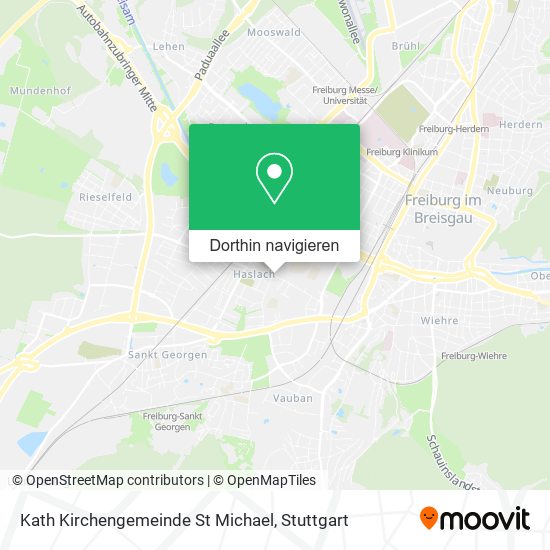 Kath Kirchengemeinde St Michael Karte