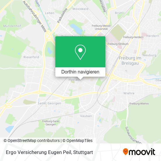 Ergo Versicherung Eugen Peil Karte