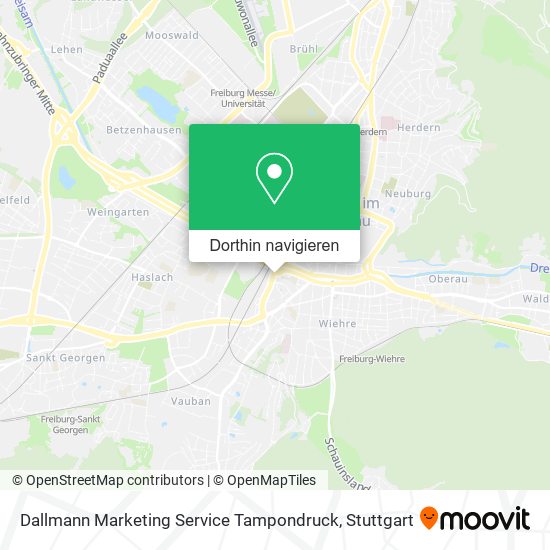 Dallmann Marketing Service Tampondruck Karte