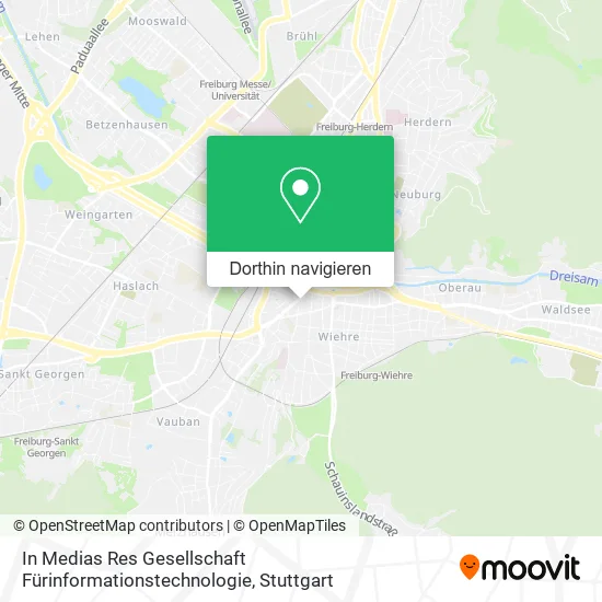 In Medias Res Gesellschaft Fürinformationstechnologie Karte