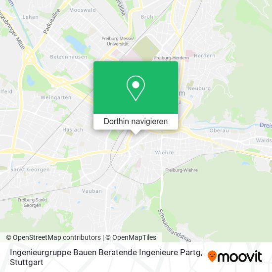Ingenieurgruppe Bauen Beratende Ingenieure Partg Karte