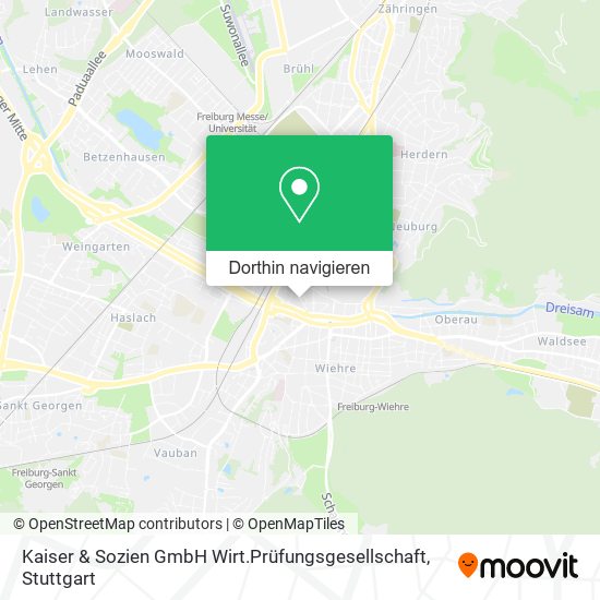 Kaiser & Sozien GmbH Wirt.Prüfungsgesellschaft Karte