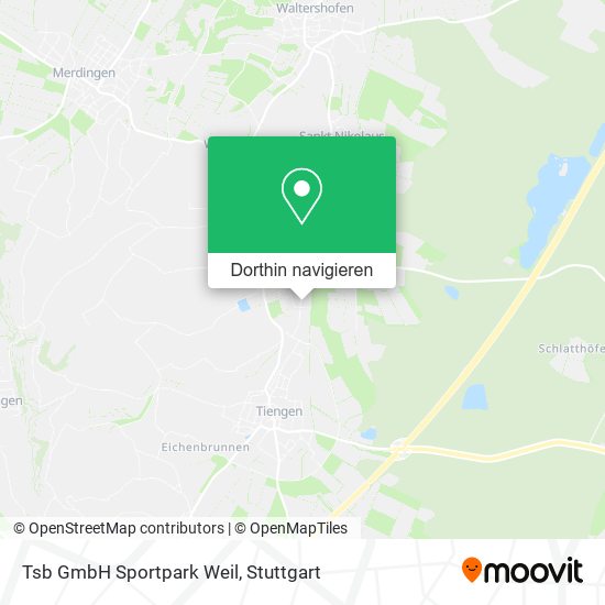 Tsb GmbH Sportpark Weil Karte