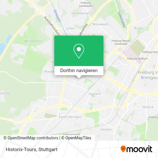 Historix-Tours Karte