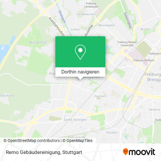 Remo Gebäudereinigung Karte