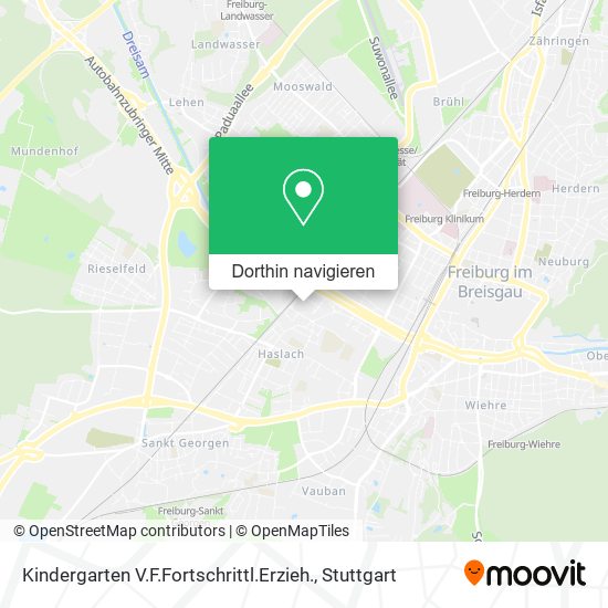 Kindergarten V.F.Fortschrittl.Erzieh. Karte