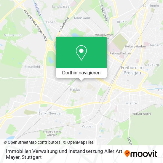 Immobilien Verwaltung und Instandsetzung Aller Art Mayer Karte