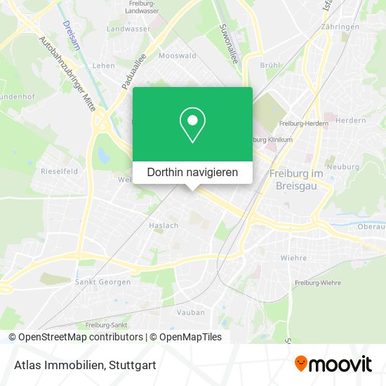 Atlas Immobilien Karte