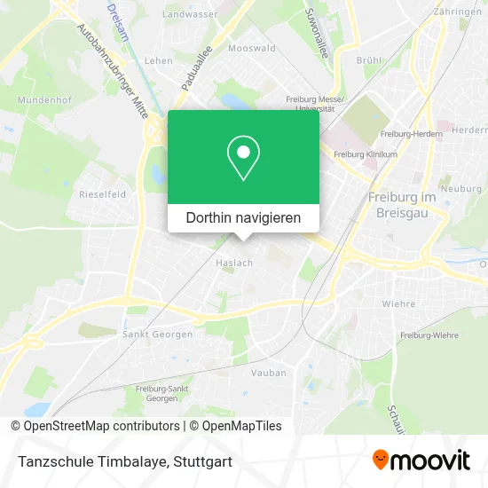 Tanzschule Timbalaye Karte