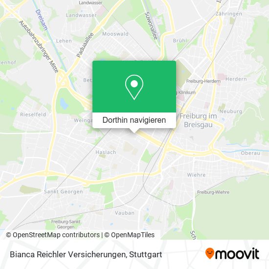 Bianca Reichler Versicherungen Karte