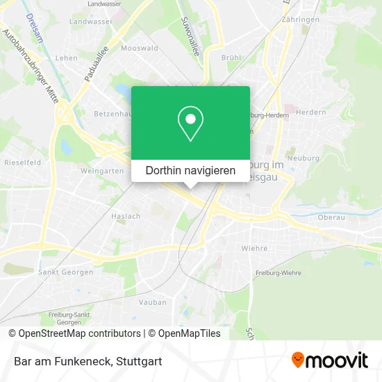 Bar am Funkeneck Karte