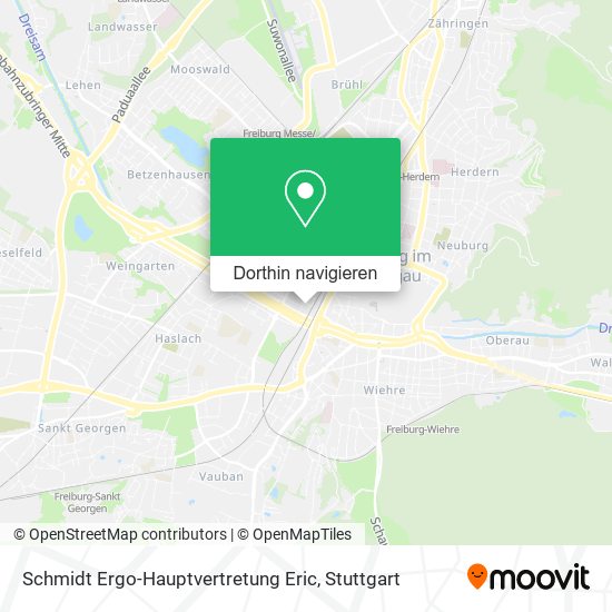 Schmidt Ergo-Hauptvertretung Eric Karte