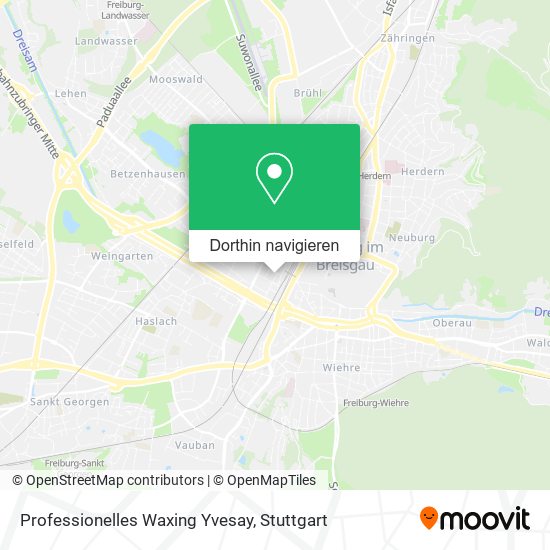 Professionelles Waxing Yvesay Karte