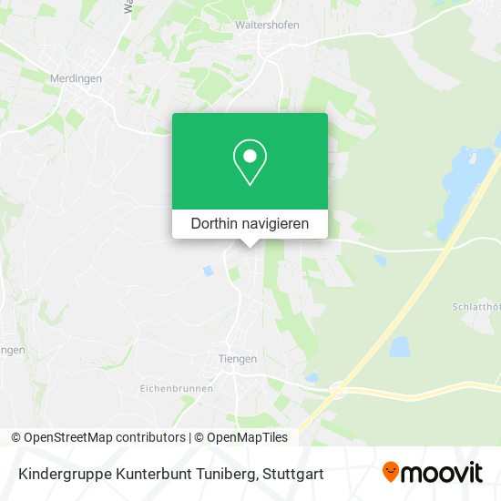 Kindergruppe Kunterbunt Tuniberg Karte