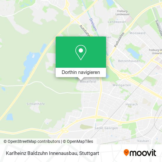 Karlheinz Baldzuhn Innenausbau Karte