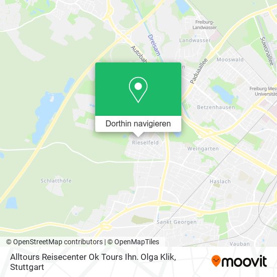 Alltours Reisecenter Ok Tours Ihn. Olga Klik Karte