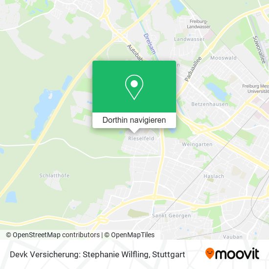 Devk Versicherung: Stephanie Wilfling Karte