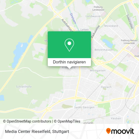 Media Center Rieselfeld Karte