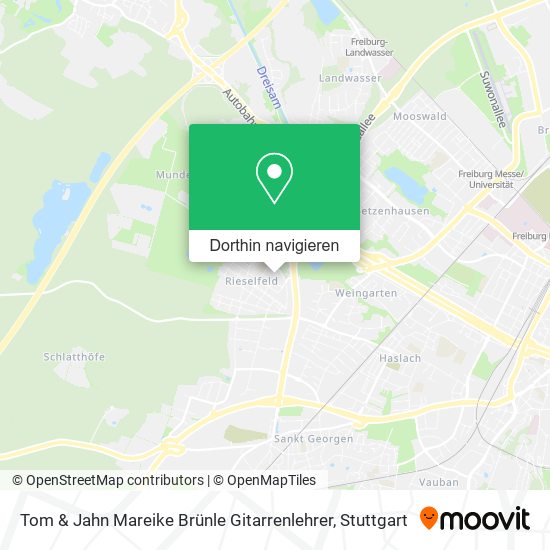 Tom & Jahn Mareike Brünle Gitarrenlehrer Karte