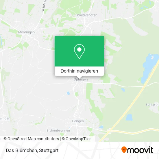 Das Blümchen Karte