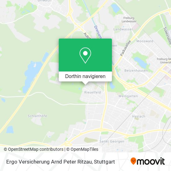 Ergo Versicherung Arnd Peter Ritzau Karte