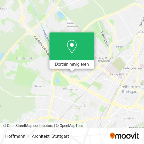 Hoffmann H. Architekt Karte