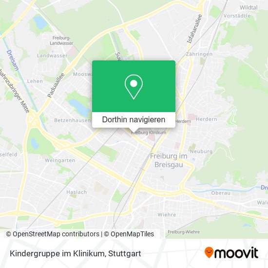 Kindergruppe im Klinikum Karte