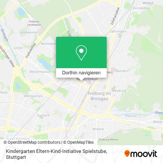 Kindergarten Eltern-Kind-Initiative Spielstube Karte