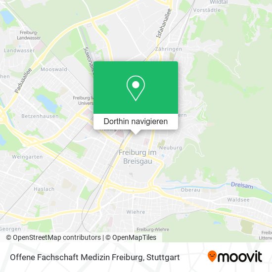 Offene Fachschaft Medizin Freiburg Karte