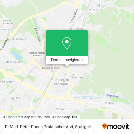 Dr.Med. Peter Posch Praktischer Arzt Karte