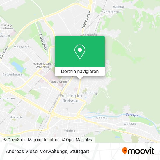 Andreas Viesel Verwaltungs Karte