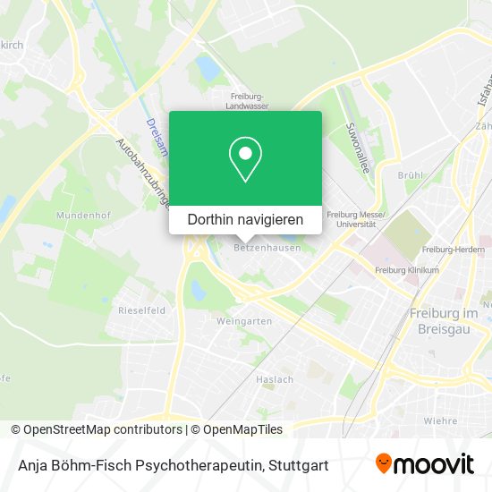 Anja Böhm-Fisch Psychotherapeutin Karte