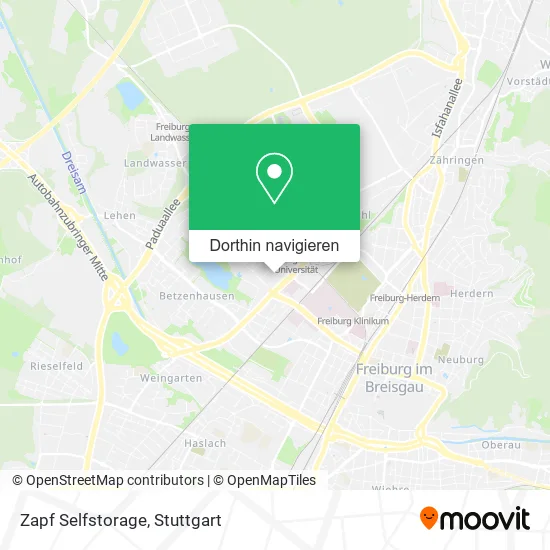 Zapf Selfstorage Karte