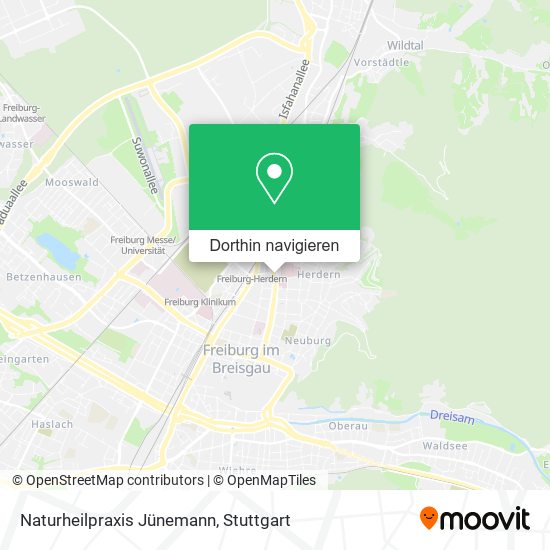 Naturheilpraxis Jünemann Karte