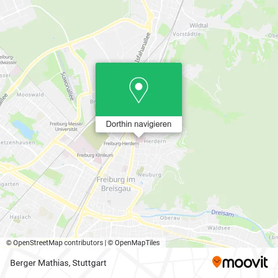 Berger Mathias Karte