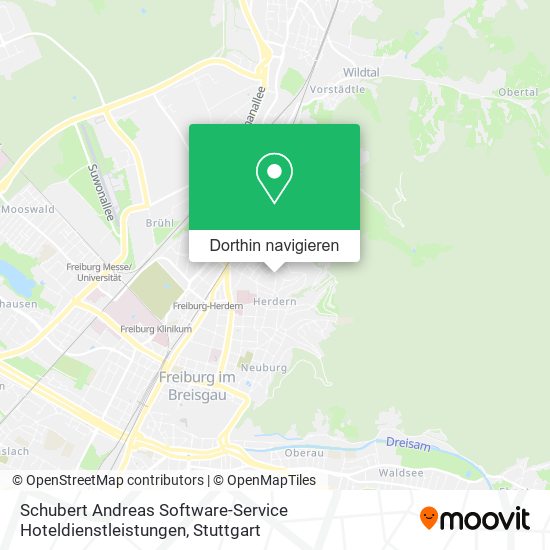 Schubert Andreas Software-Service Hoteldienstleistungen Karte
