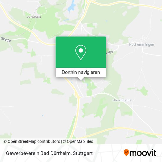 Gewerbeverein Bad Dürrheim Karte