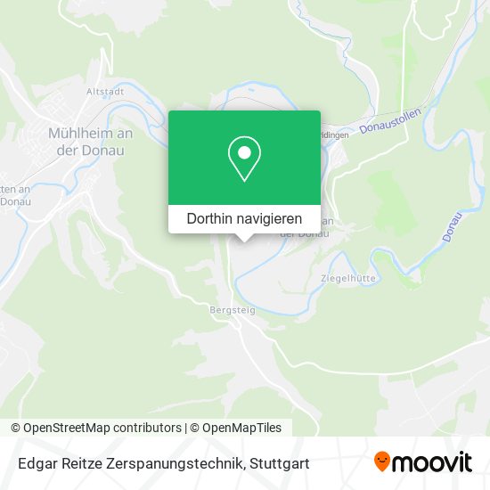 Edgar Reitze Zerspanungstechnik Karte