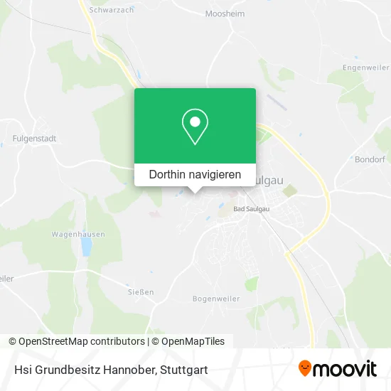 Hsi Grundbesitz Hannober Karte