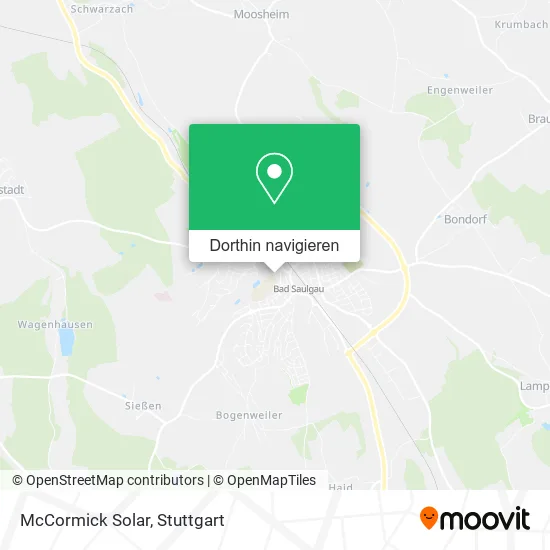 McCormick Solar Karte