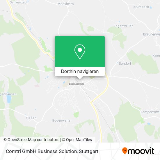 Comtri GmbH Business Solution Karte