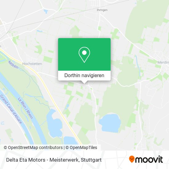 Delta Eta Motors - Meisterwerk Karte