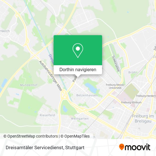 Dreisamtäler Servicedienst Karte