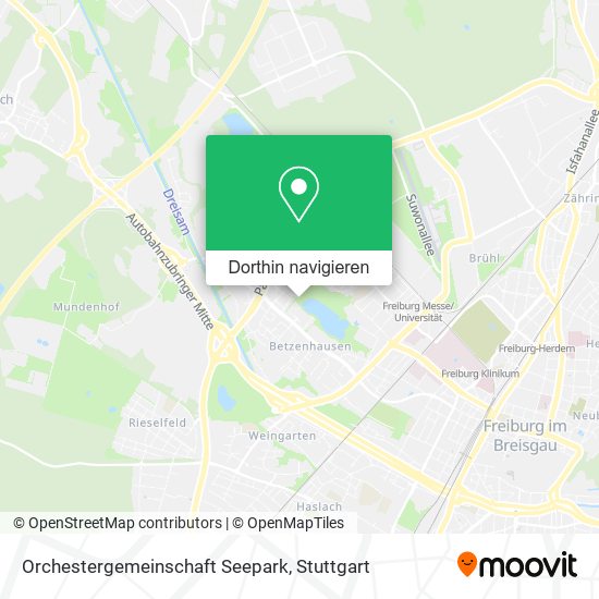 Orchestergemeinschaft Seepark Karte
