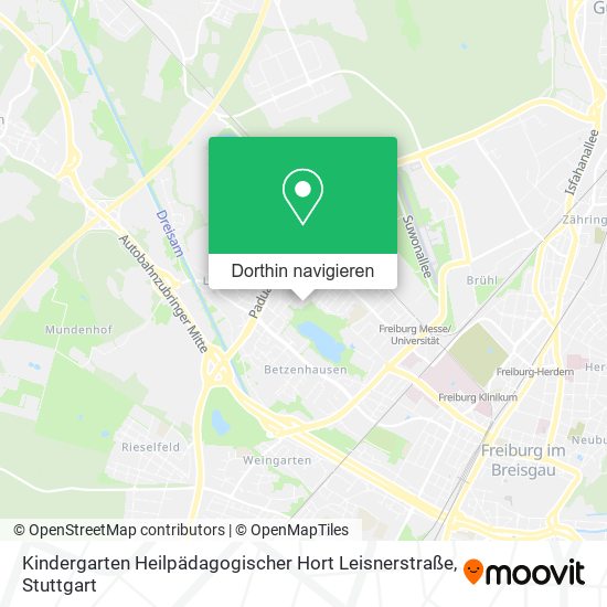 Kindergarten Heilpädagogischer Hort Leisnerstraße Karte