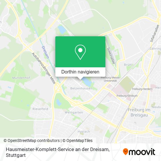 Hausmeister-Komplett-Service an der Dreisam Karte